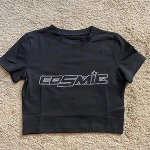 Cosmic rhinestone baby tee